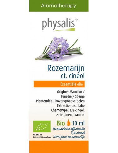 OLEJEK ETERYCZNY ROZMARYN LEKARSKI BIO 10 ml - PHYSALIS