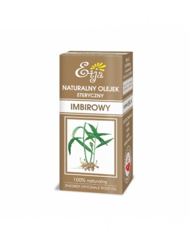 Olejek eteryczny imbirowy 10ml Etja
