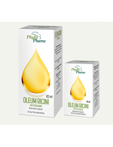 Olej rycynowy (oleum ricini) płyn doustny 30g Phytopharm