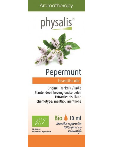 OLEJEK ETERYCZNY MIĘTA PIEPRZOWA BIO 10 ml - PHYSALIS