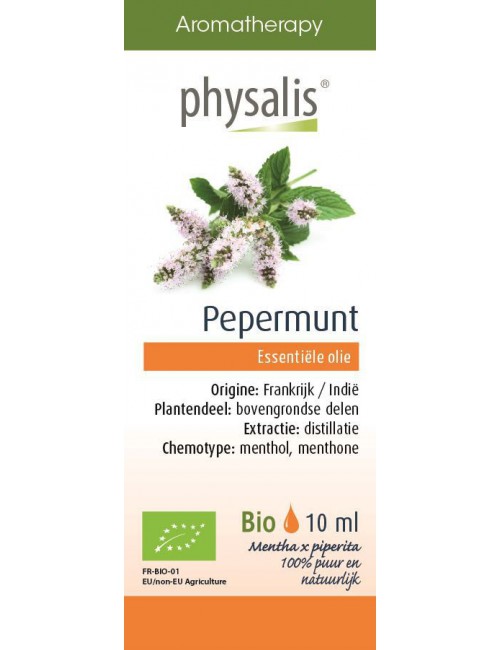 OLEJEK ETERYCZNY MIĘTA PIEPRZOWA BIO 10 ml - PHYSALIS