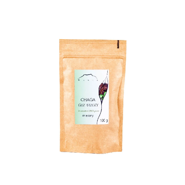 Chaga (Guz Brzozy) mielony 100g Nanga