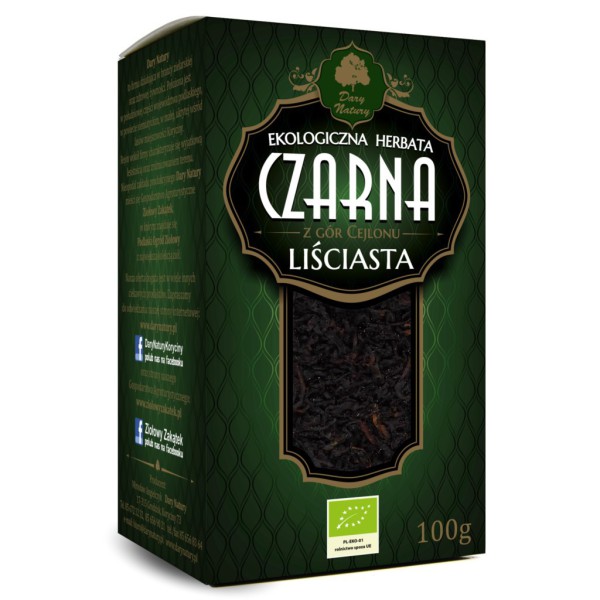 Herbata Czarna liściasta EKO 100g