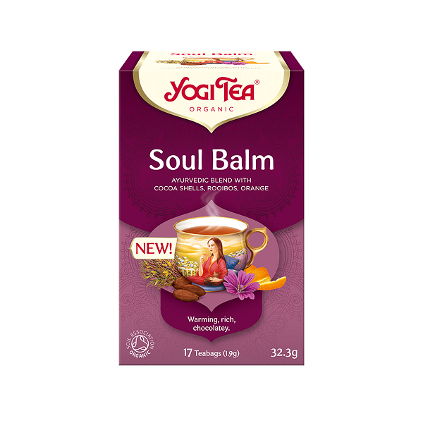 HERBATKA BALSAM DLA DUSZY (SOUL BALM) BIO (17 x 1,9 g) 32,3 g - YOGI TEA