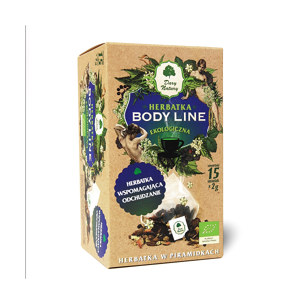 Herbatka Body Line EKO - herbatka w piramidkach 15x2g