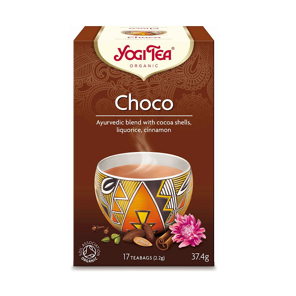 HERBATKA CZEKOLADOWA Z KAKAO (CHOCO) BIO (17 x 2,2 g) 37,4 g - YOGI TEA