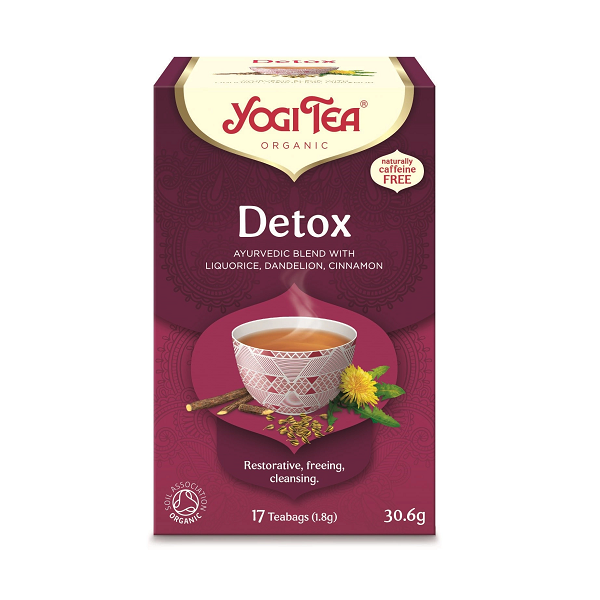 HERBATKA DETOX BIO (17 x 1,8 g) 30,6 g - YOGI TEA