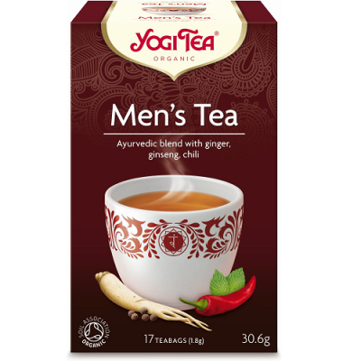 HERBATKA DLA MĘŻCZYZN (MEN'S TEA) BIO (17 x 1,8 g) 30,6 g - YOGI TEA