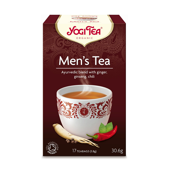 HERBATKA DLA MĘŻCZYZN (MEN'S TEA) BIO (17 x 1,8 g) 30,6 g - YOGI TEA