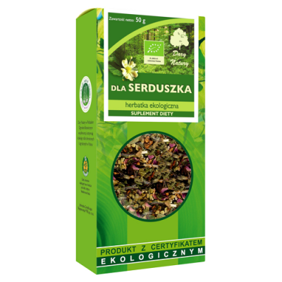 Herbatka Dla serduszka EKO 50g - Suplement diety