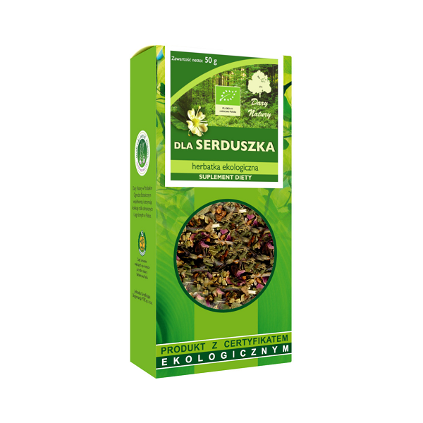 Herbatka Dla serduszka EKO 50g - Suplement diety
