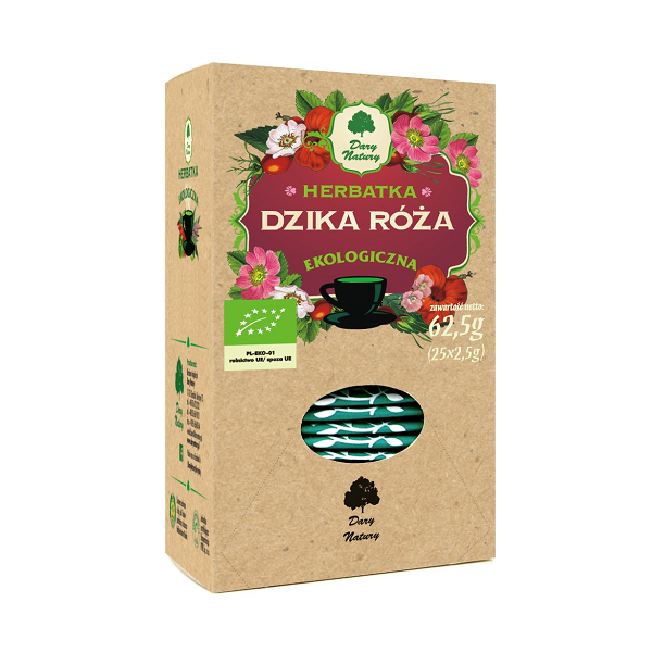 Herbatka Dzika róża EKO 25x2,5g