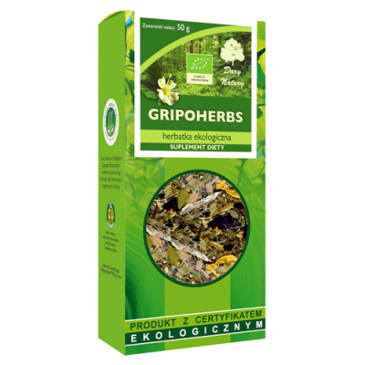 Herbatka Gripoherbs EKO 50g - Suplement diety