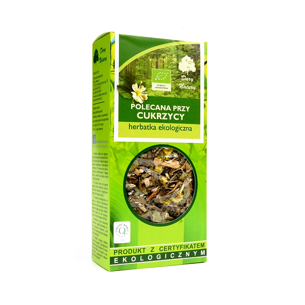 Herbatka Polecana przy cukrzycy EKO 50g