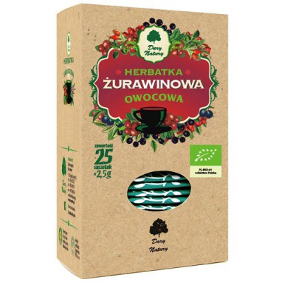 Herbatka Żurawinowa EKO 25x2,5g
