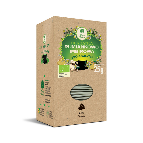 Herbatka Rumiankowo-imbirowa EKO 25x1g