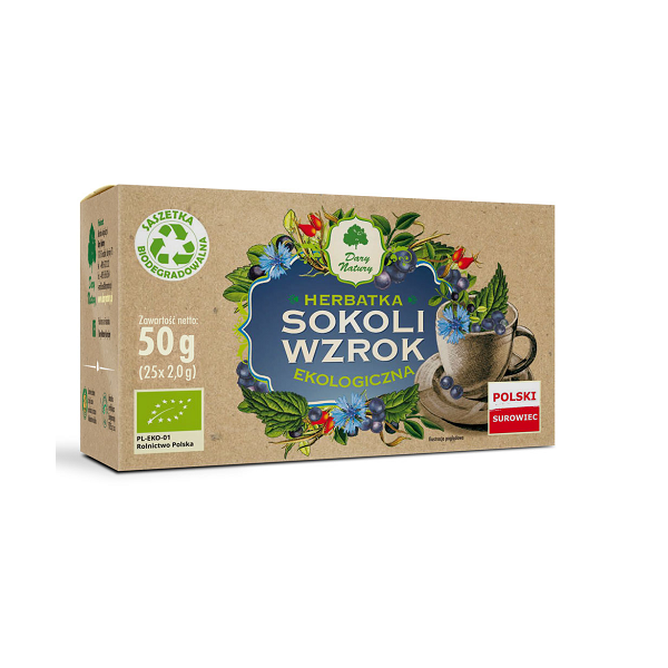 Herbatka Sokoli wzrok EKO 25x2g