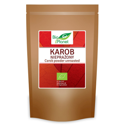 KAROB NIEPRAŻONY SPROSZKOWANY BIO 200 g - BIO PLANET