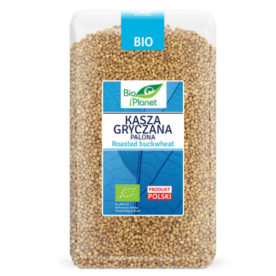 KASZA GRYCZANA PALONA BIO 1 kg - BIO PLANET