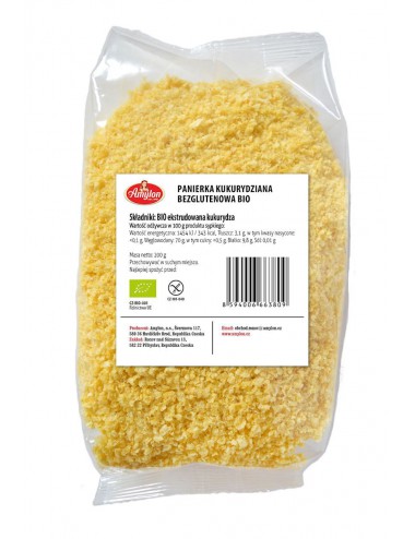 PANIERKA KUKURYDZIANA BEZGLUTENOWA BIO 200 g - AMYLON