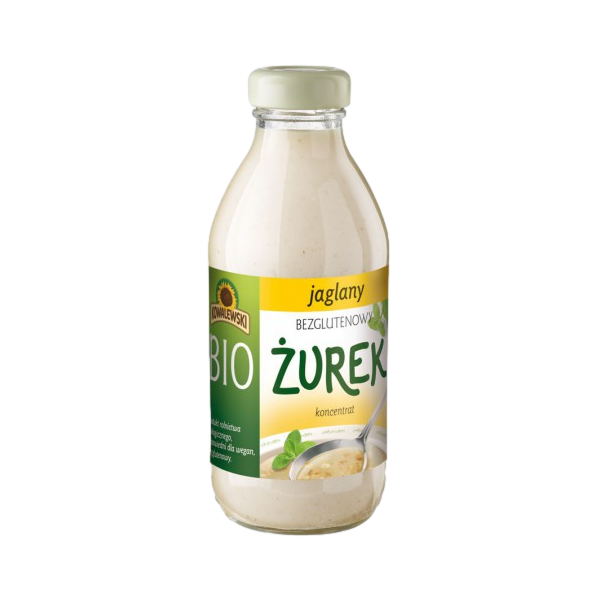 ŻUREK JAGLANY BEZGLUTENOWY KONCENTRAT BIO 320 ml - KOWALEWSKI