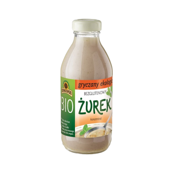ŻUREK GRYCZANY BEZGLUTENOWY KONCENTRAT BIO 320 ml - KOWALEWSKI