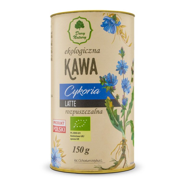 Kawa Cykoria Latte EKO - rozpuszczalna 150g (tuba)