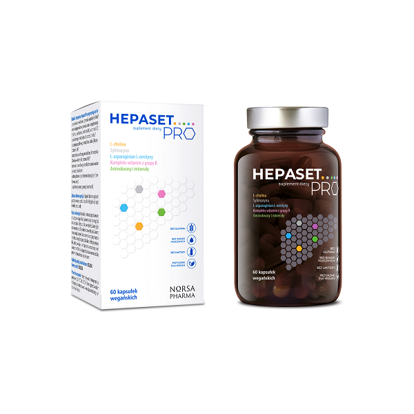Hepaset PRO 60kaps Norsa Pharma