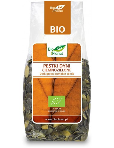 PESTKI DYNI CIEMNOZIELONE (UPRAWIANE W EUROPIE) BIO 150 g - BIO PLANET