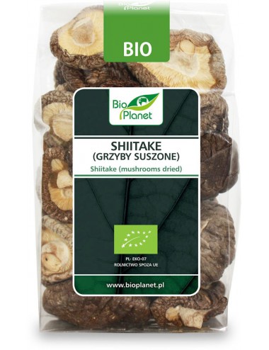 SHIITAKE (GRZYBY SUSZONE) BIO 50 g - BIO PLANET