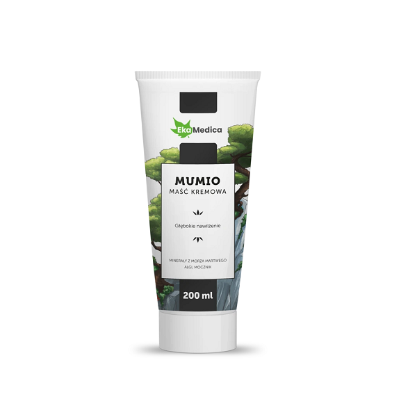 Maść kremowa Mumio 200ml EkaMedica