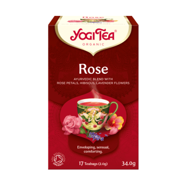 HERBATKA TAO ROSE BIO (17 x 2 g) 34 g - YOGI TEA