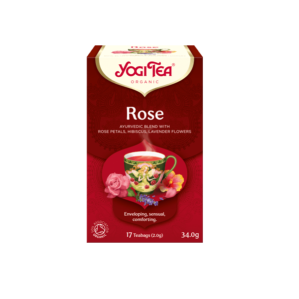 HERBATKA TAO ROSE BIO (17 x 2 g) 34 g - YOGI TEA