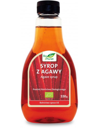 SYROP Z AGAWY BEZGLUTENOWY BIO 330 g (239 ml) - BIO PLANET