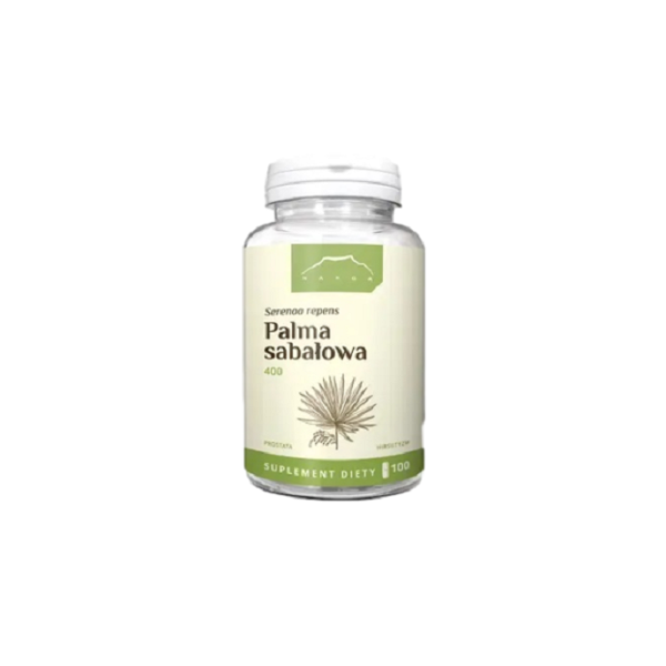 Palma sabałowa (Saw Palmetto) 400mg 100kaps Nanga
