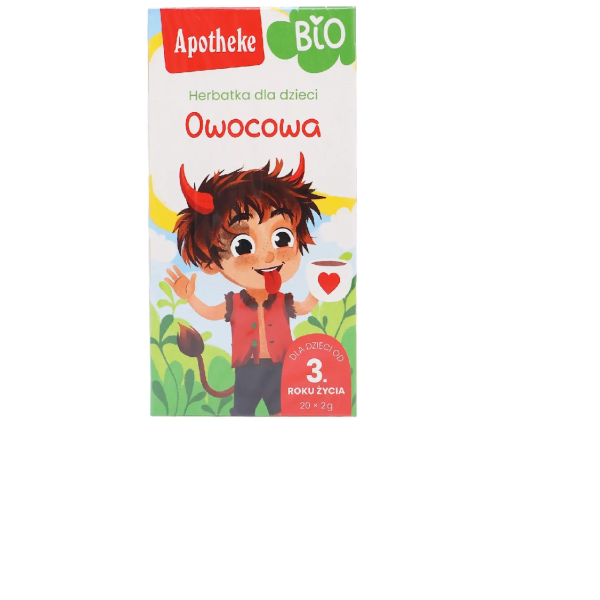 HERBATKA DLA DZIECI - OWOCOWA PO 9 MIESIĄCU BIO (20 x 2 g) 40 g - APOTHEKE