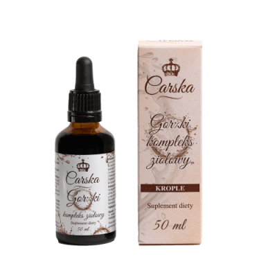 Gorzki Kompleks ziołowy 50ml Carska