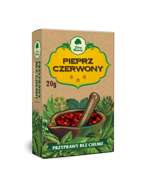 Pieprz czerwony (kartonik) 20g