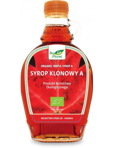 SYROP KLONOWY C BEZGLUTENOWY BIO 330 g (250 ml) - BIO PLANET