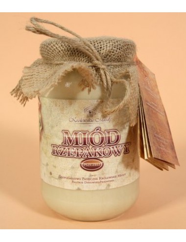 Miód rzepakowy 1,25kg Królewskie Miody