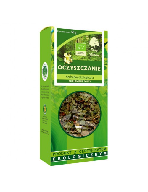 Herbatka Oczyszczanie EKO 50g - Suplement diety