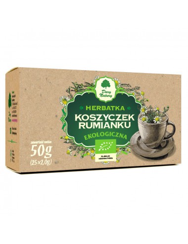 Rumianek koszyczek EKO (25x2g) Dary Natury