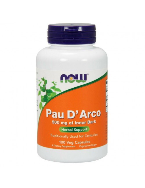 Pau Darco (La pacho, Pau D`arco) kora 500mg 100kaps Now Foods