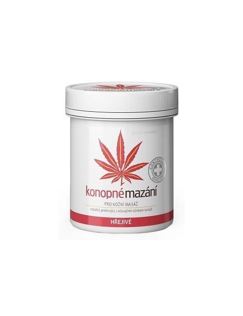 Maść konopna rozgrzewająca 5% (zakwasy) 250ml Medicprogress