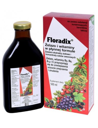 Żelazo i witaminy 500ml Floradix